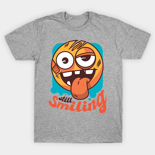 Still Smiling T-Shirt by The Urban Attire Co. ⭐⭐⭐⭐⭐